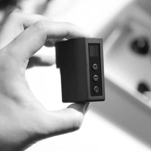 New Mini Wireless Power Tattoo Battery Pack With LCD Screen For Rotary Machine Pen RCA/DC Tattoo Power Supply