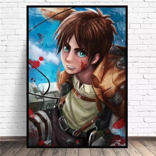HD Prints Humanity Hope Curse Level Anime Pictures Home Decoration Canvas Paintings Wall Art Modular Poster Living Room Framed