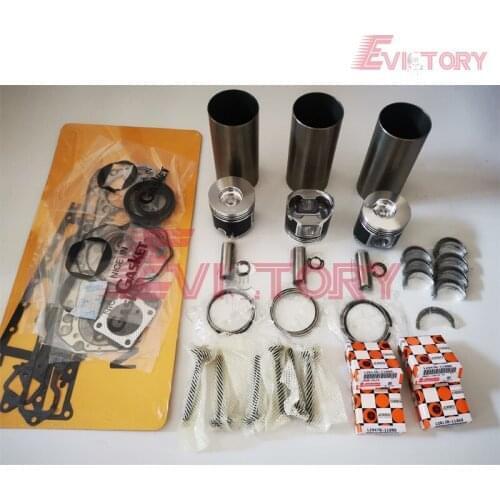 For Yanmar 3TNE88 3D88E rebuild overhaul kit + CRANKSHAFT