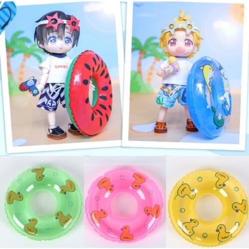 OB11 Doll Toy Swimming Ring for GSC, Holala, obitsu 11, Molly, 1/12, 1/8, Bjd DD Doll Accessories