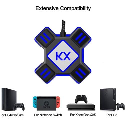 For PS4 Keyboard Mouse Adapter Gamepad Controller Converter For PS3 For Xbox One For Nintendo Switch FPS Game Accessories