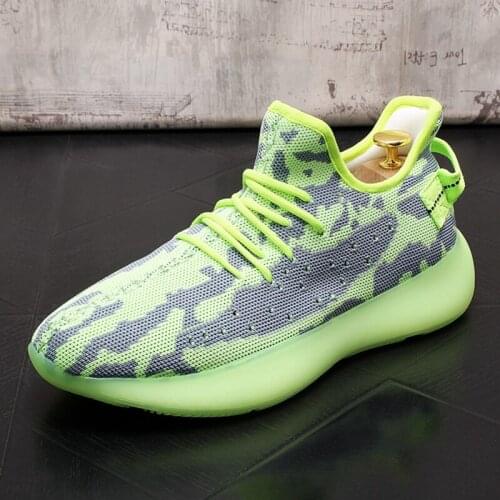 Stephoes New Men Fashion Casual Dad Shoes Spring Autumn Luxury Designer Hollow Flying Woven Lazy Shoes Youth Trending Sneakers