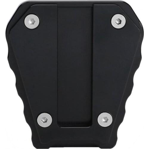 Motorcycle Side Stand Enlarger CNC Aluminium Alloy Kickstand Extension Plate for Benelli TRK502 cafe racer honda shadow