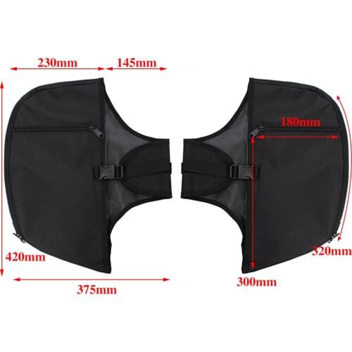 Soft Lowers Chaps for Touring Electra Glide and Trike Models 1980-2020