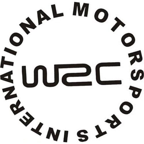 MOTORSPORTS INTERNATIONAL Car Sticker WRC World Rally Stickers Affixed Fuel Tank Cap CT-382