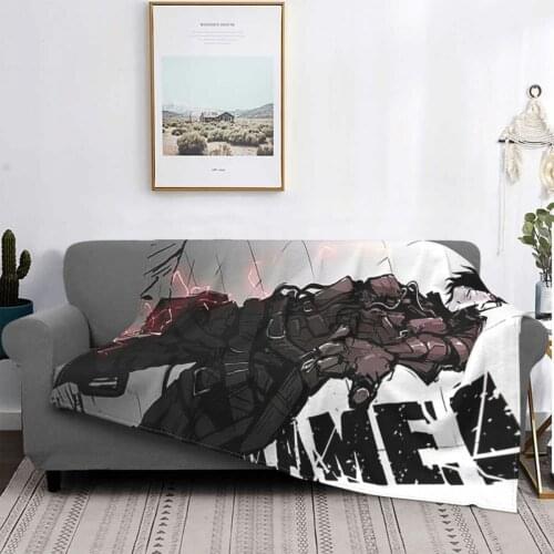 Blame Manga Blankets Flannel Printed Cool Anime Japan Portable Super Warm Throw Blanket for Sofa Office Bedspreads