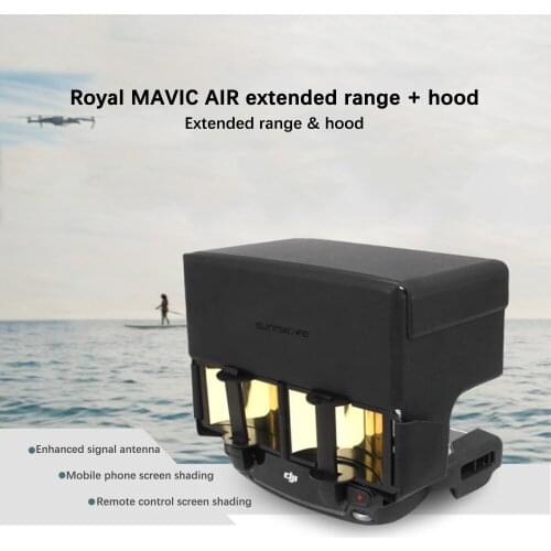 For DJI Mavic MAVIC 2 PRO Air Spark Remote Control Hood Antenna Mirror Extended Range Signal