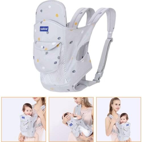 1Pc All-position Baby Carrier Comfort Newborn Waist Stool Front and Back Sling