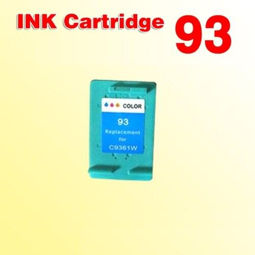 1pcs replace for93 for 93 C9361WN ink cartridges for photosmart7830/ c3180/ C3150/ 7850/Officejet6310/ 6300