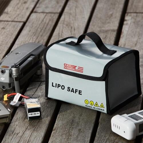 Lipo battery bag fireproof Safe Guard Bag Explosionproof Pouch Sack for Drone Battery Charger Charge Storage Bag