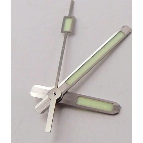 Super green luminous hands Japan C3 Luminous Stereoscopic hands fit NH35 Automatic Movement Watch Accessories