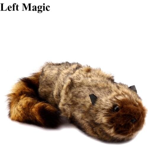 The Rocky Raccoon Magic Robbie Magic Tricks Stage Street Illusions Gimmick Accessories Prop Funny Appear Spring Animal Magie Toy