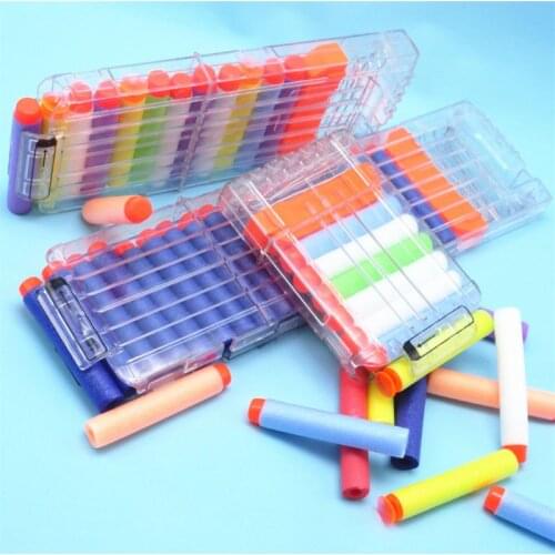 6/12/18 Soft Bullet Clip Replacement Bullet Clip Magazine For Nerf Toy Gun SP (Just Box)