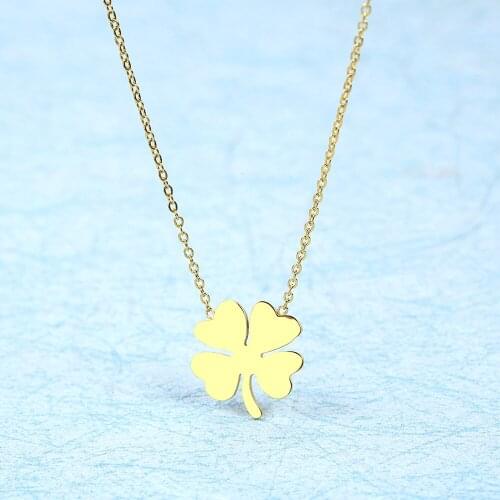 Fashion Korean style stainless steel jewelry stainless steel necklace women geometric necklace ladies gift accessories