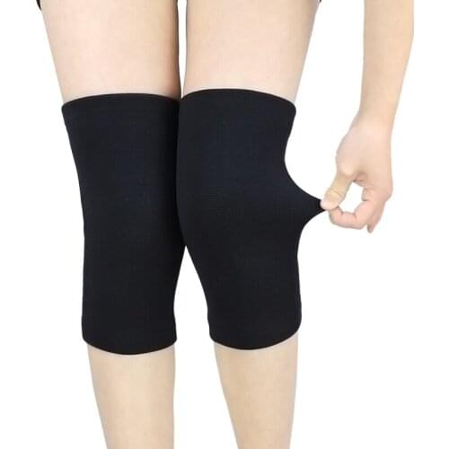 1 Pair Football Basketball Volleyball Knee Protector Elastic Nylon Sport Compression Knee Sleeve Knee Pad for Fitness Running