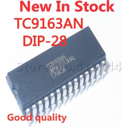 2PCS/LOT TC9163AN TC9163N TC9163 DIP-28 integrated circuit chip In Stock NEW original IC