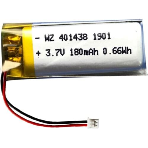 3.7V polymer lithium battery 401438-160mah Bluetooth headset Bluetooth mouse e-book rechargeable battery