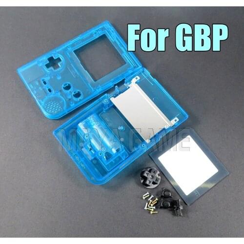 5sets luminescence Full Set Housing Cover Replacement Parts Shell For Gameboy Pocket GBP Console Game Case Kids Glow At Night