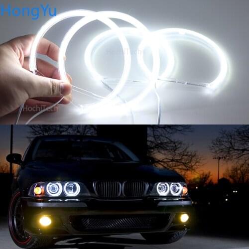 For BMW 5 series E39 OEM 2001 2002 2003 Super Bright white color 3528 SMD led Angel Eyes kit daytime running light DRL