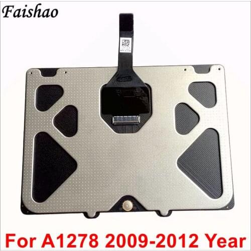 Faishao 10pcs For Apple Macbook Pro 13'' A1278 Trackpad Touchpad with Flex Cable 2009 2010 2011 2012 Year Replacement