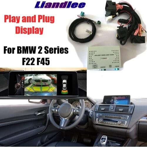 Liandlee Parking Camera Interface Reverse Back Up Camera Kits For BMW 2 F22 F45 CCC CIC NBT EVO Display Upgrade