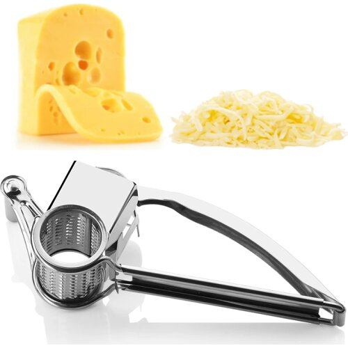 Creative Stainless Steel Hand Cheese Grater Peler Fromage Planer Grater Practical Baking Tool Mold