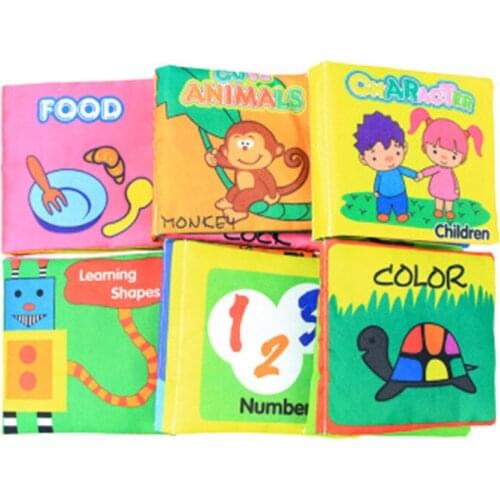 New Intelligence Development Cloth Book Educational Toy for Kid Baby