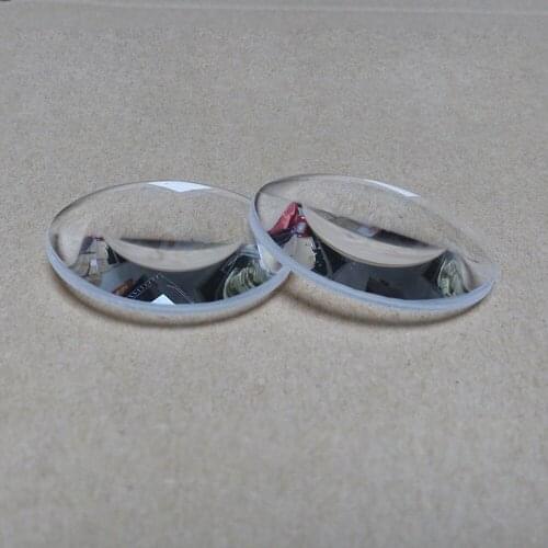 Optical Lens Double Convex Diameter 42mm ,Focal Length 70mm, K9 Glass DIY Telescope for Experimen Teaching Tool Customized