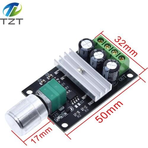 DC 6V 12V 24V 28VDC 3A 80W PWM Motor Speed Controller Regulator Adjustable 3A Motor Speed Controller Regulator