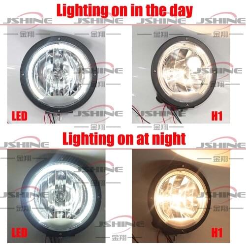 9 Inch Round Spot Light with LED Position Lamp for Scania Truck