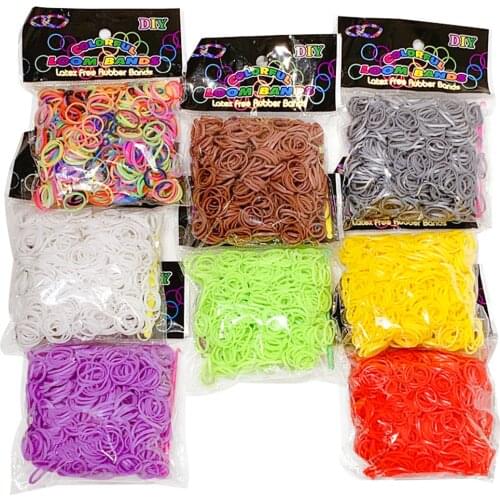 600PCS High Quality Thicken Small Disposable Hair Bands Scrunchie Girls Elastic Rubber Band Ponytail Holder Hair Accessories