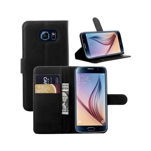 Luxury Wallet Leather Case for Samsung Galaxy S6 G9200 G920F Retro Wallet Stand Function Mobile Phone Bags For Samsung S6 Cover