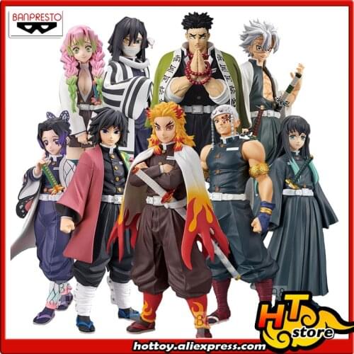 100% Original Banpresto Kimetsu no Yaiba vol.10 Collection Figure - Kyojuro Rengoku (Flame Pillar) From "Demon Slayer"