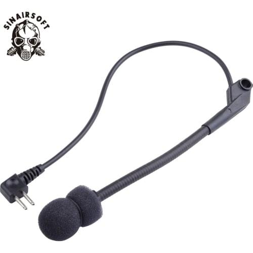 Z Tactical Z040 Z Tac Microphone Mic Parts For COMTAC II Headset Military Hunting Wargame Airsoft Headset Accessories Z 040