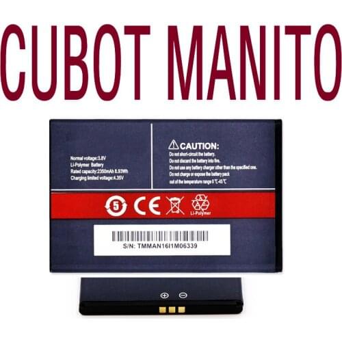 High quality Replacement Battery Authentic 2350mAh For Cubot manito Mobile phone