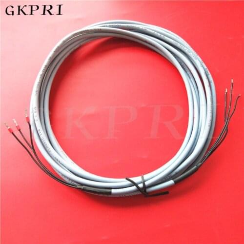 Large format printer spare parts power cable Yaselan JHF Vista Allwin tank chain data cable 3pins 6M long ultra durable 1pc