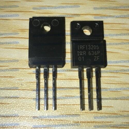 10PCS/LOT IRFI3205PBF IRFI3205 Transistors MOSFET N-channel 55V 64A TO220