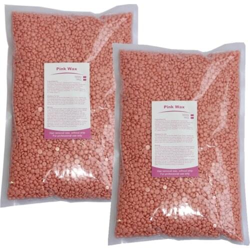2 Sachets Of Depilation Wax Beans For Waxing Whole Body Intimate, Legs