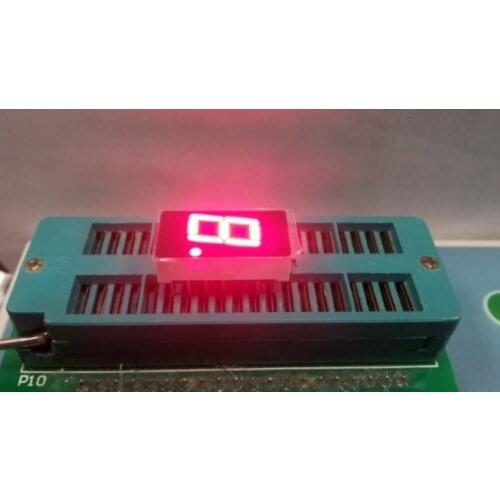 20pcs 7 segment Common Cathode /Anode 1 Bit digital Tube 0.4in. Red LED Display 7 segmentos LED Digital tube