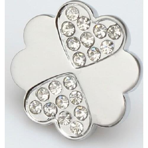 32mm diamond knob glass crystal drawer pull shiny silver kitchen cabinet handle knobs chrome dresser cupboard furniture knobs