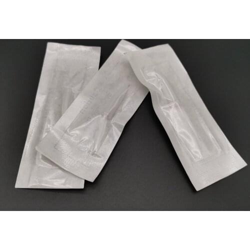 Factory Direct 500Pcs 1RT Eyebrow Lips Tattoo Disposable Plastic Tips Nozzles for Permanent Tattoo Makeup Needles Supply