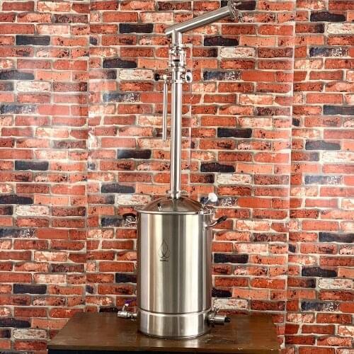 Moonshine still 55l tank and 2"(51mm)OD64mm Reflux Column for distillation, Stainless Steel 304 . Vodka, Moonshine