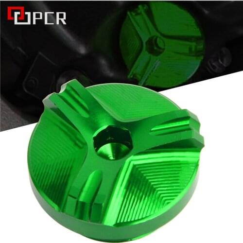 Motorcycle CNC Accessories For kawasaki Z750 Z 750 Z750 2004-2010 2006 2007 2008 2009 Engine Oil Filler Cap Plug Green Red Gold