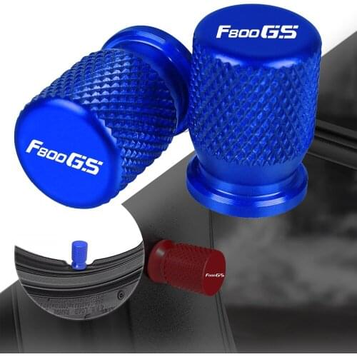 CNC Motorcycle Tire Valve Air Port Stem Cover Cap Plug CNC Aluminum Accessories For BMW F800GS F850GS F700GS F750GS ADV F650GS