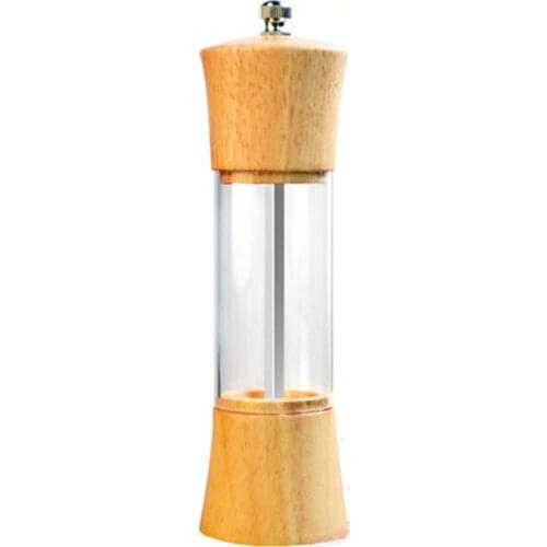 SHSEJA Wooden Salt & Pepper Grinders Salt And Pepper & Spice Grinders Mills Manual Pepper Mill Creative Kitchen Tools