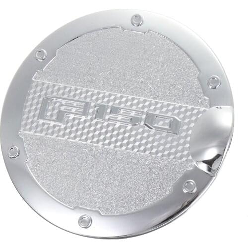 For Ford F150 2015+ 1pc Chrome ABS Car Auto Fuel Gas Filler Tank Door Cap Cover Trim Sticker DIY Moulding