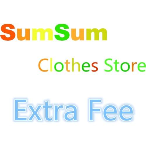 Extra Fee freight fee customized made fee