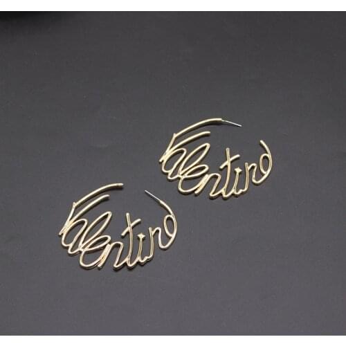 Glassysky Women's Gold Earrings
