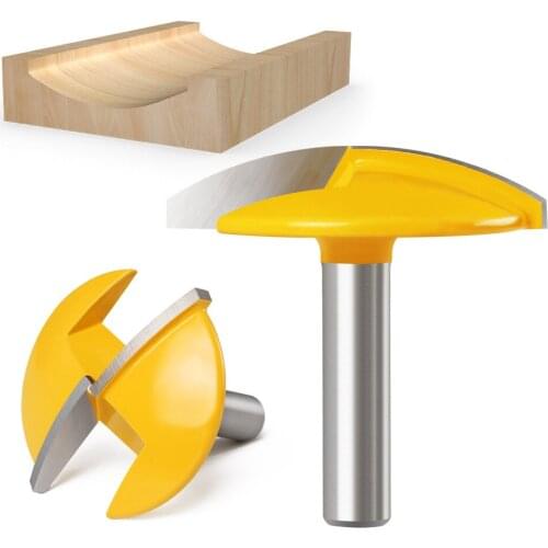 6mm Shank 8mm Shank 1/4" Shank Small Bowl Router Bit - 1.65" Radius - 1-3/4" Wide For Woodworking Cutting Tool
