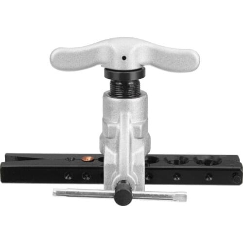 2pcs 45 Degree Eccentric Flaring Tool 5-19mm Eccentric Cone Flaring Tool with T-bar Handle for Automobile Agricultural Pipe Tube